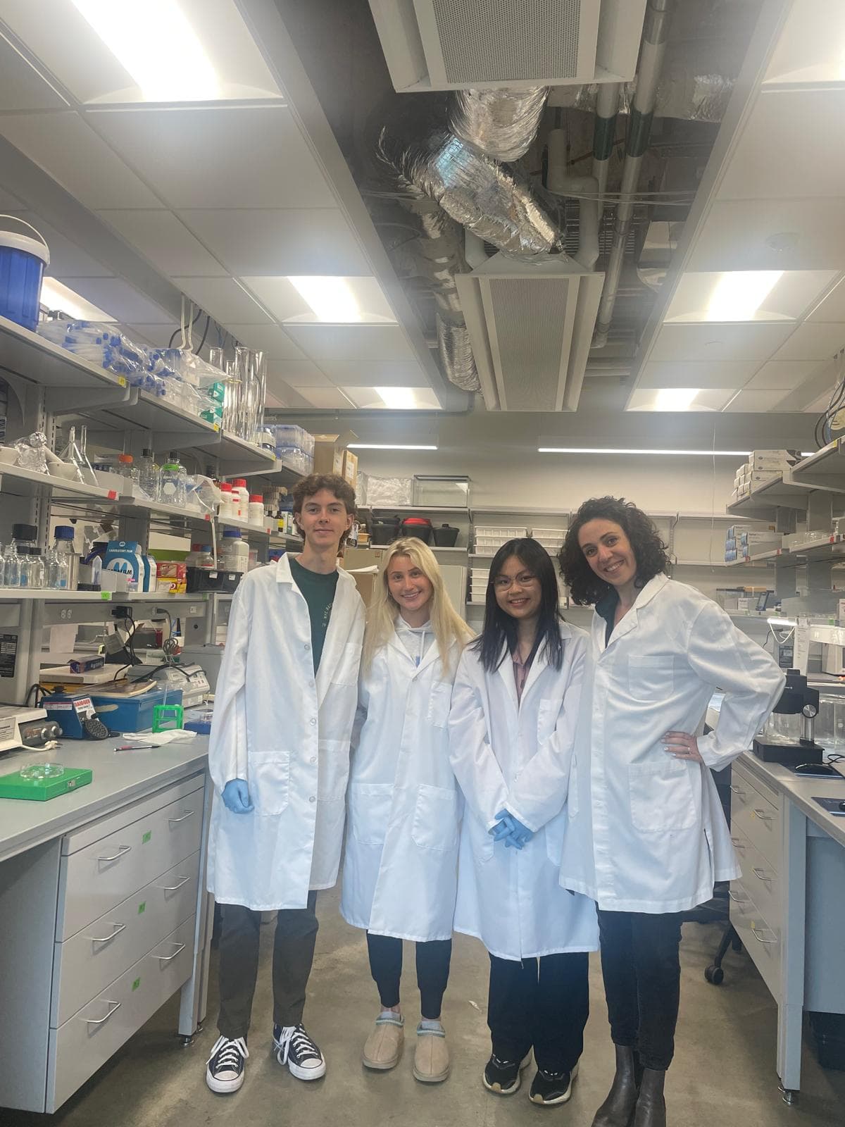 New Lab members at Towson University (September 2025)