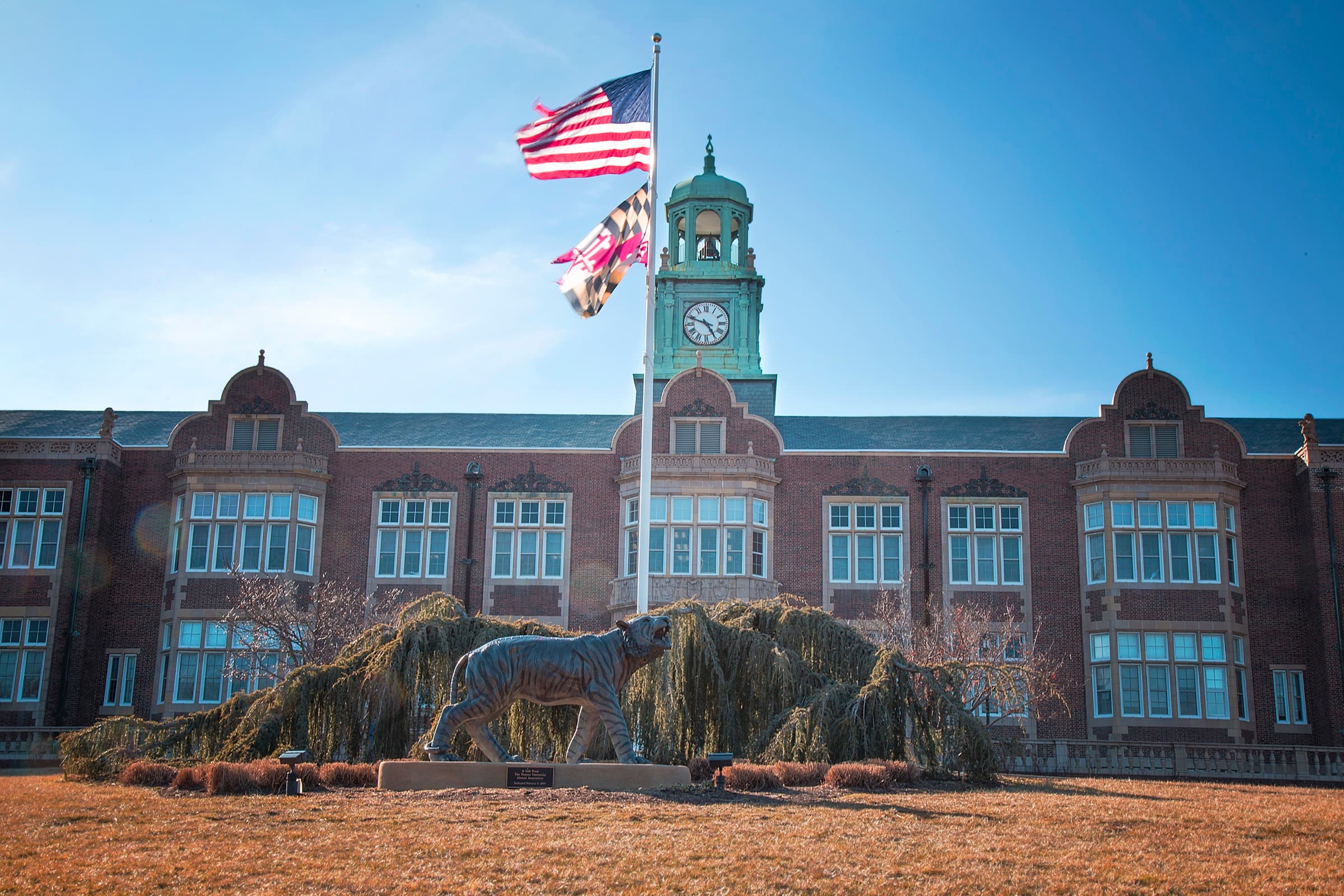 Stephens Hall on the Towson University campus